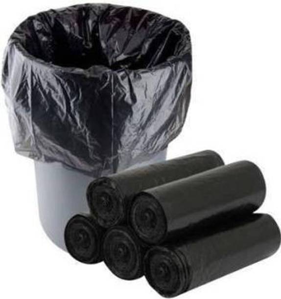 Garbia 150 Garbage Bags,15 litres Capacity,19 Inches X 21 Inches Size,Twist and Tie Mechanism/Pack Of 5 Rolls(1 Roll = 30 Bags)(5 Rolls x 30 Bags =150 Garbage Bags) Medium 15 L Garbage Bag