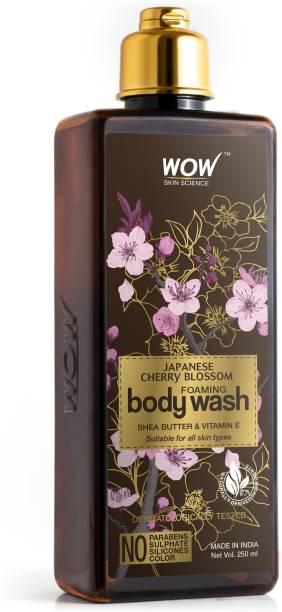 WOW SKIN SCIENCE Japanese Cherry Blossom Foaming Body Wash