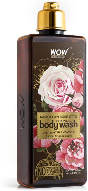 WOW SKIN SCIENCE Rose Otto Foaming Body Wash
