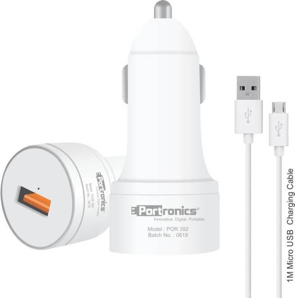 Portronics 3 Amp Turbo Car Charger
