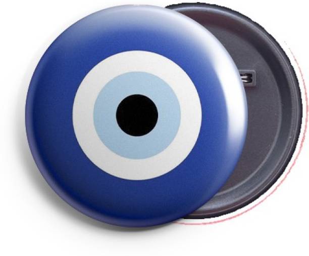 AVI 58mm Regular Size Fridge Magnet Blue Fortunate Evil Eye Symbol MR8002195 Fridge Magnet Pack of 1