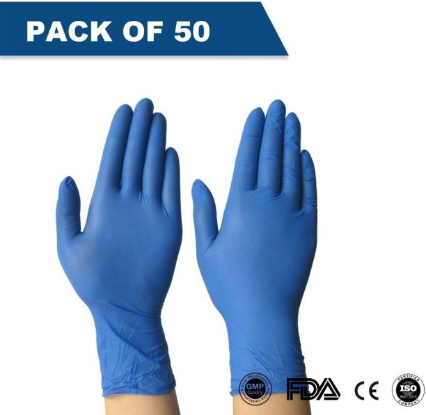 DM SPECIALLY FOR SPECIALIST : Premium Quality Tested Nitrile Gloves CE / FDA / GMP / ISO 9001:2015 Certified Nitrile Examination Gloves
