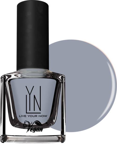 LYN Live Your Now NAIL LACQUER GREY GOAL Long lasting nail paint quick dry nail Polish GREY GOAL