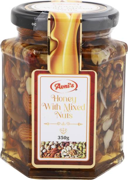 avni's Honey with mixed nuts| Pure ,Tastier, Healthier and boosts immunity naturally | 350 gm