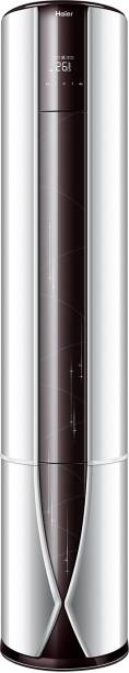 Haier 2 Ton 3 Star Hot and Cold Tower Inverter AC with Wi-fi Connect  - Silver