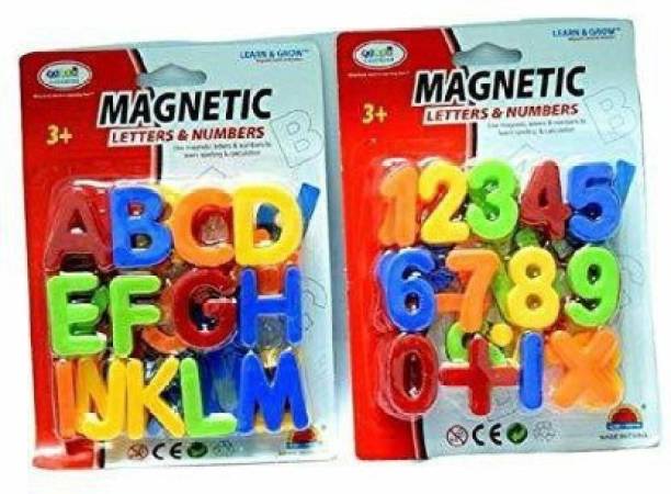 LKAY Magnetic Alphabet capital letter & number block