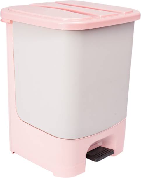GALOOF 20 L Paddle Dustbin With Easy Detachable Bucket For Home, Office, School And Hospital Plastic Dustbin