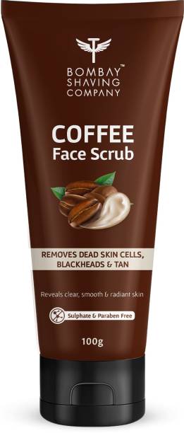 BOMBAY SHAVING COMPANY Deep Cleansing & Exfoliating Coffee Face Scrub (100g) Scrub