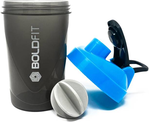 BOLDFIT Shaker Bottle For Protein Shake-Gym Sipper Bottle For Men & Women 500ml Leak Proof 500 ml Shaker
