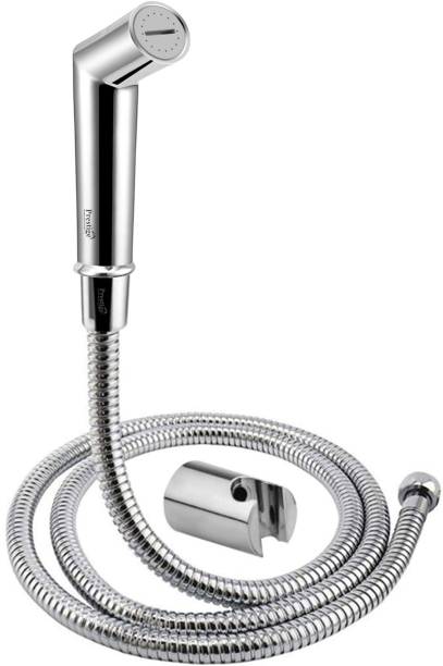 Prestige Axis ABS chrome plated health faucet with 1mtr SS Shower Tube and Wall Hook Handheld