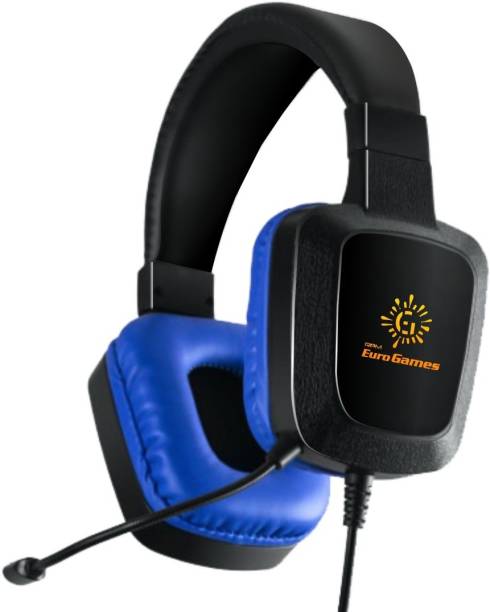 RPM Euro Games Ultra Gaming Headphones With LED,Mic Wir...