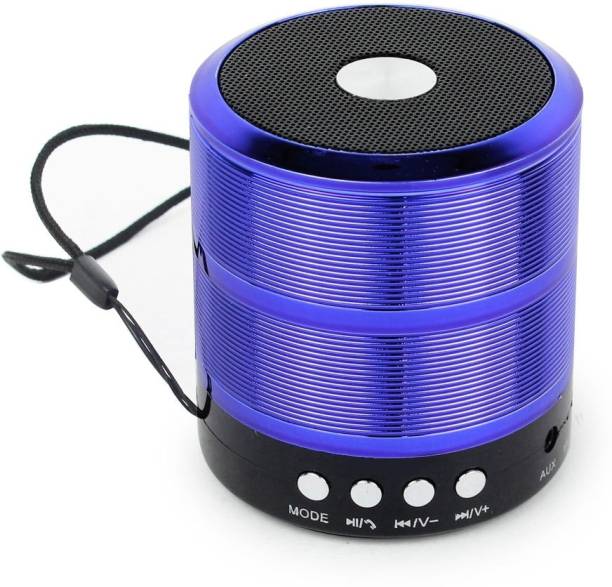 yisirl Ws-887 Deep Bass Splash proof Wireless Multimidia Speaker Best Sound Quality Playing with Mobile/Tablet/Laptop/AUX/Memory Card/Pan Drive/FM 5 W Bluetooth Speaker
