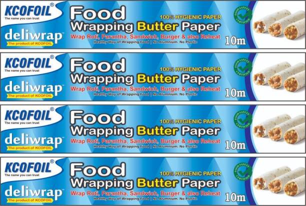 Kcofoil foil 10m food wrapping paper pack of 4 Paper Foil