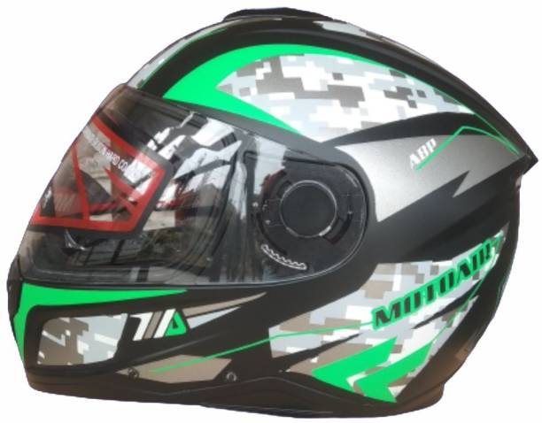 SagarTech Smart Bluetooth Motorbike AIR FullFace Graphic Helmet Motorsports Helmet