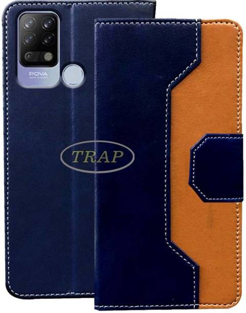Trap Flip Cover for Tecno Pova