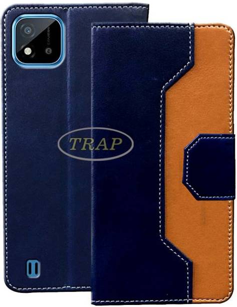 Trap Flip Cover for Realme C20, Realme Narzo 50i, Realme C11 2021