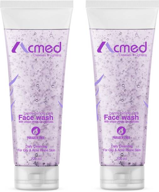 acmed Pimple Care  for Acne Prone Skin (200grams) : Pack of 02 Face Wash
