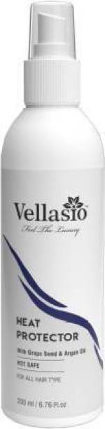 vellasio premium Heat Protector with Heat protection Spray With Graps Seed And Argan oil Hair Spray  (200 ml) Hair Spray