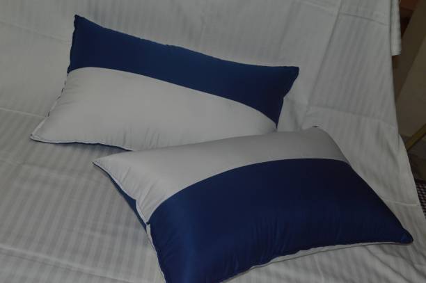AerinArts Microfibre, Polyester Fibre Geometric Sleeping Pillow Pack of 3