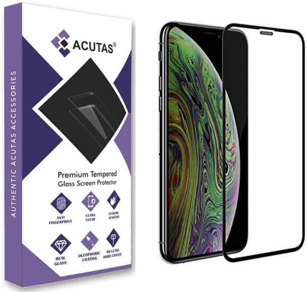 ACUTAS Edge To Edge Tempered Glass for Apple iPhone X, ...