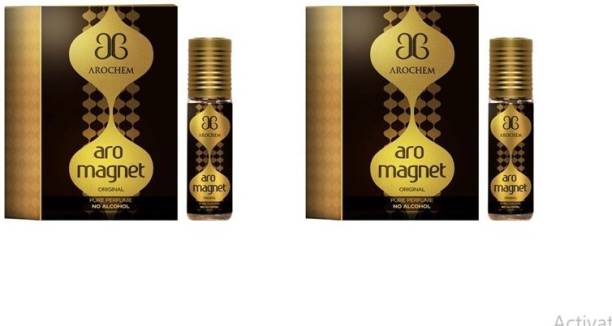 AROCHEM Aro Magnet perfume / Attar long lasting fragrance (6ml each) Herbal Attar