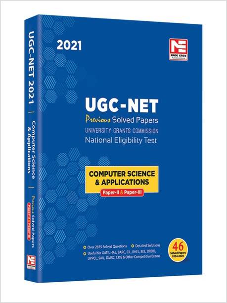 Ugc-Net: Computer Science & Applications: Previous Year Solved Papers -2021
