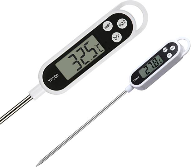 tHemiStO Digital LCD Cooking Food Meat Probe Kitchen BQB Thermometer Temperature Test Pen| Instant Read Thermometer with Fork Kitchen Thermometer