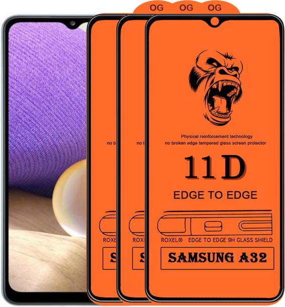 Flyon Edge To Edge Tempered Glass for Samsung Galaxy A3...