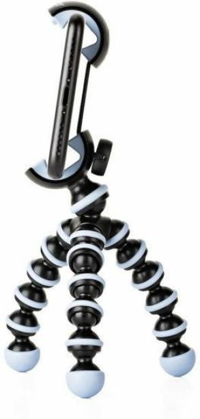 joby GorillaPod Mobile Mini, Flexible Mini Tripod for Smartphones, Compatible with iPhones, Android and Windows Smartphones, for Content Creation, Vlogging, Live Streaming, TIK Tok - Black and Blue Tripod