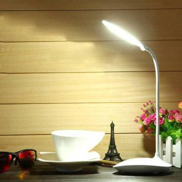 Fusion Showcase Rechargeable LED Desk Light with 3 Shades Touch Control Light Touch On/Off Switch Desk Lamp Table Lamp