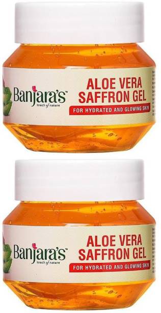 Banjara's Aloe Vera Saffron Gel (Pack of 2)