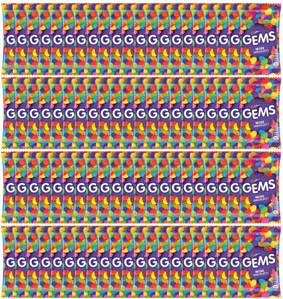 Cadbury Gems 7.9 Gm (Pack of 84) Crackles