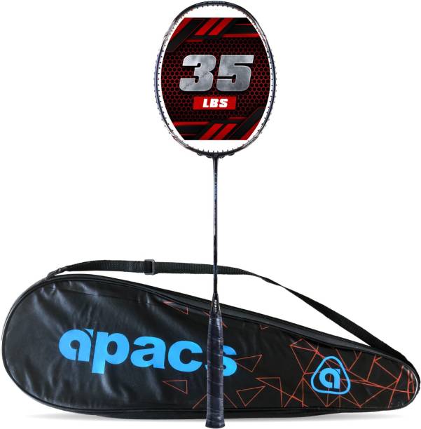apacs Z-Fusion (35LBS, 80G) Grey, Black Unstrung Badminton Racquet