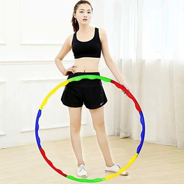 Marca: LETAOLETAO Hula Hoop 6-8 pezzi per fitness Pneumatico per adulti e bambini 