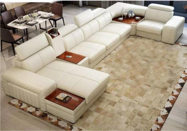 alishaank SAVIERO 3+1+1 Out Dated now this is Latest and Designer Leather 7 Seater  Sofa