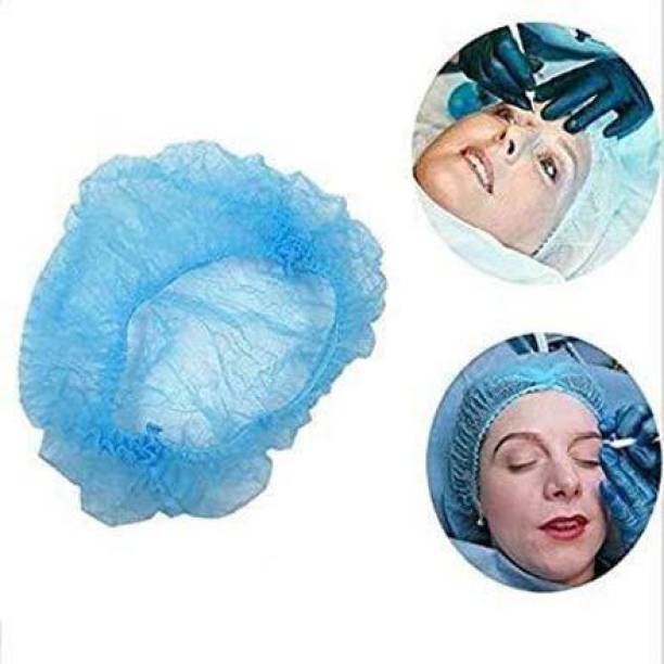 Beemed Disposable Hairnets Cap,Hair Head Covers, Hospital,Kitchen,Medical,Sleeping,Surgical,Cooking,Shower,nurse,Women,Work (Pack of 100) Surgical Head Cap