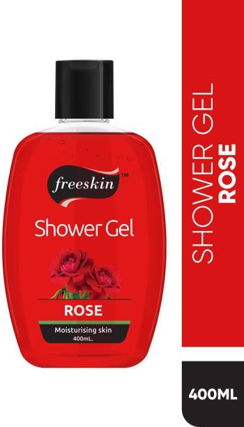 Free Skin Rose Shower Gel for Moisturising Skin, Enriched with Rose Extract, 400ml, Suitable All Skin Types, PACK OF 1