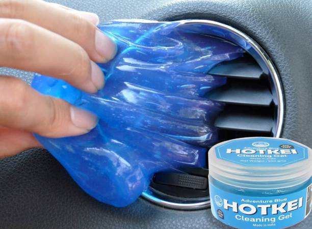 Hotkei (200 Gm) Multipurpose Car Ac Vent Interior Dashboard Cleaning Cleaner Slime Kit (160 Grams Pack OF 1) Car Interior Cleaning Cleaner Gel Vehicle Interior Cleaner