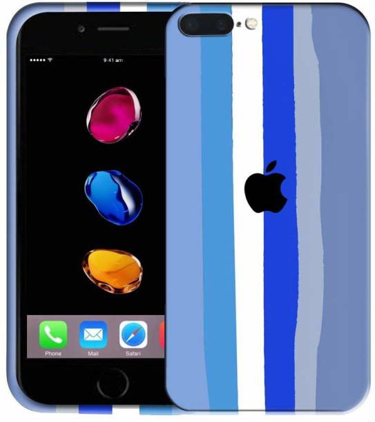 Mobilive Back Cover for iPhone 7 Plus Soft Liquid Silic...