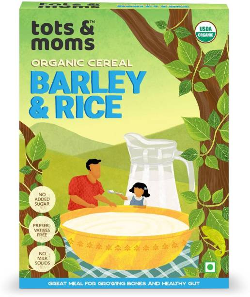 TOTS AND MOMS Barley & Rice Cereal Cereal
