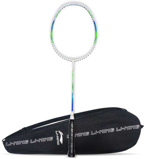 LI-NING G-Force 3900 Superlite White, Blue Unstrung Badminton Racquet