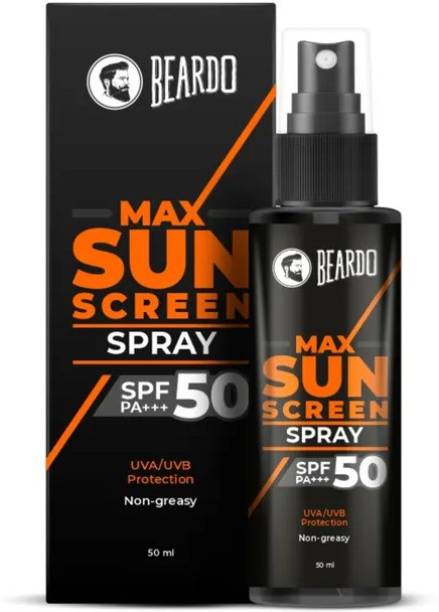 BEARDO Max Sunscreen Spray SPF-50 (50ml) - SPF 50 PA+++