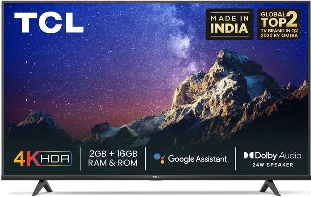 TCL P615 126 cm (50 inch) Ultra HD (4K) LED Smart TV with Dolby Audio