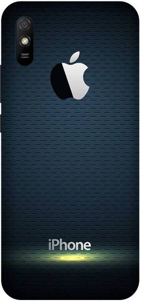 PRINTVEESTA Back Cover for Redmi 9A/M2006C3LI Apple Apple Logo Printed Back Cover