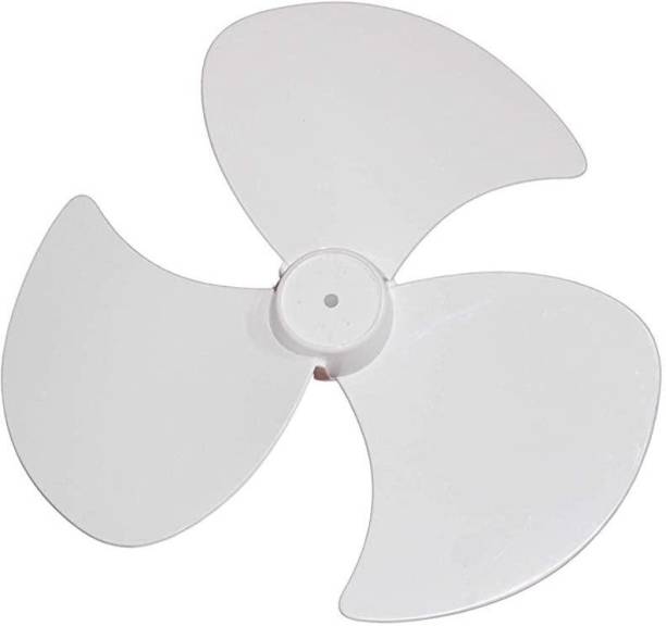 STAR SUNLITE 16 (inch) Fan Blade For Table Fan,Pedestal fan,Wall Fan,Cabin Fan (8mm White) 250 mm 3 Blade Exhaust Fan
