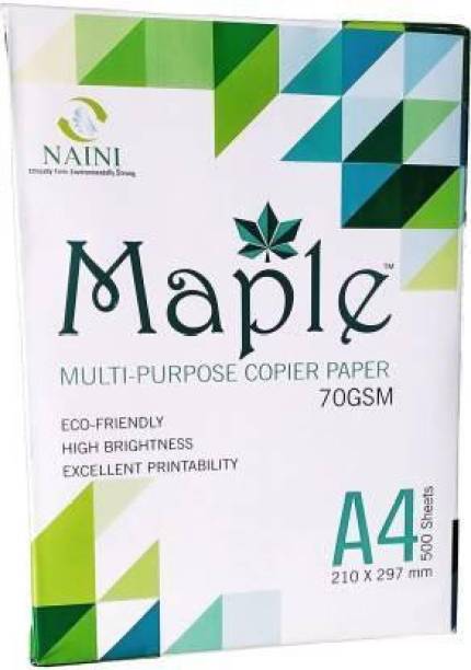 naini maple A 4 white unruled A 4 70 gsm Printer Paper