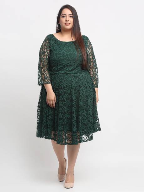 Zonder hoofd Discriminerend Samuel Plus Size Dresses - Buy Plus Size Dresses | Plus Size Clothing Online in  India At Best Prices | Flipkart.com