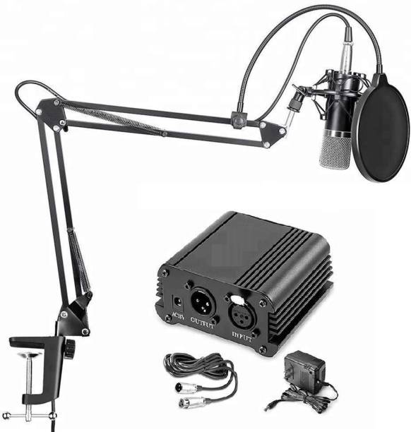 SOUVENIR BM800 Dynamic Microphone with 48V Phantom Powe...