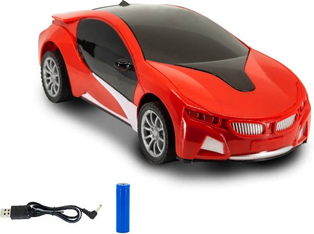 Miss & Chief Chargeable 3D Remote Control Lighting Famous Car for 3+ Years Kids