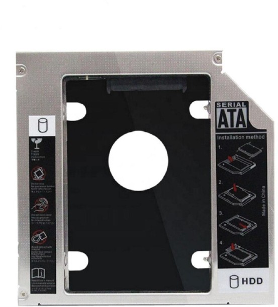 9.5mm SATA to SATA 2nd hdd Hard Drive Caddy for ASUS ACER HP Dell Benq Sony